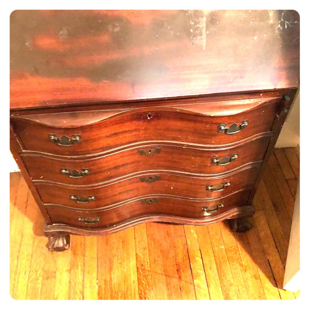 Antique Storage Clothes Makeup/Accessories